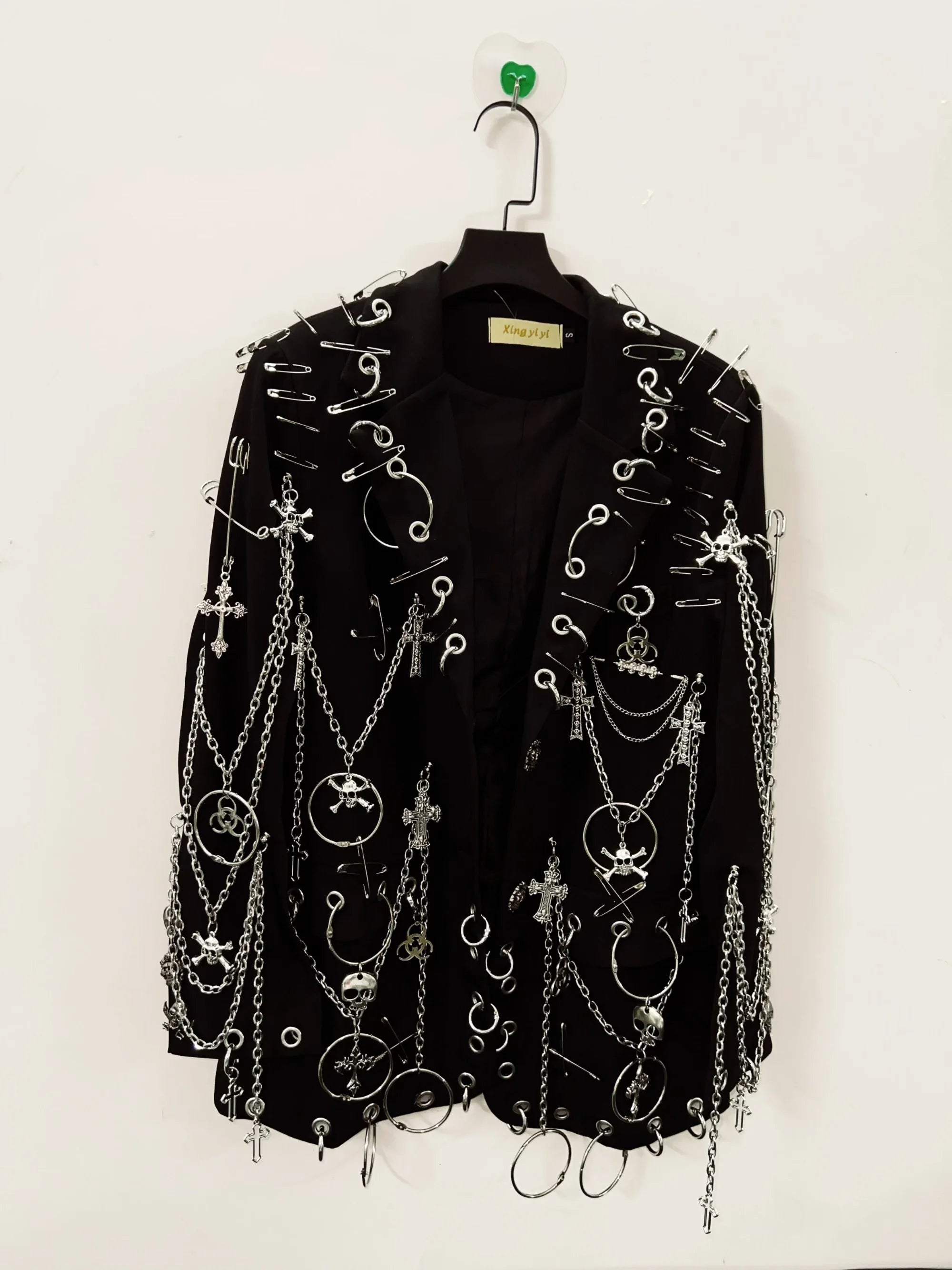 Harajuku Suit gothic clothes y2k Suit y2k fashion Gothic Suit Punk Suit Cross Suit e girl clothes Skull Suit vintage Suit