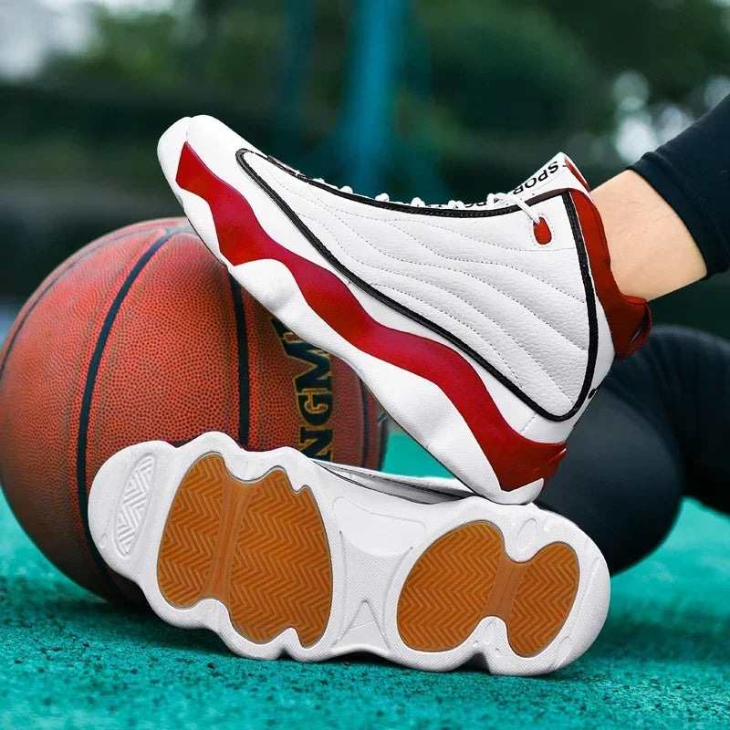 Super Cool Mens Womens Basketball Shoes Luxury Brand Sport Shoes Boy Anti Slip Outdoor Basketball Trainers Wearable Sneakers - Kimlud