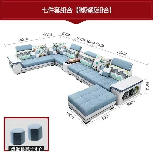 Modern Adults Velvet Sofas Nordic Style Foam Sponge Living Room Sofa Canape Chaise Organizer Divani Soggiorno Home...