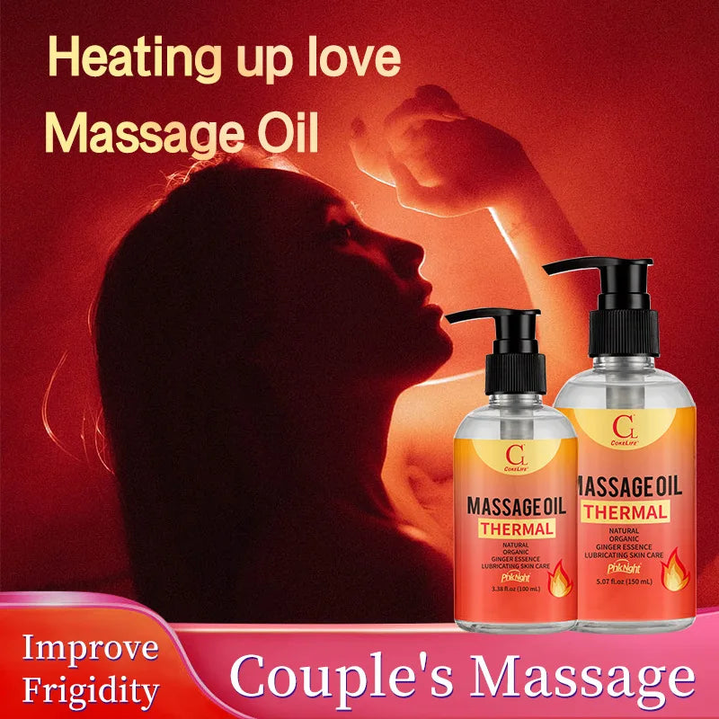 Heat Sensation Massage Oil Moisturize The Skin Sex Oil - Kimlud