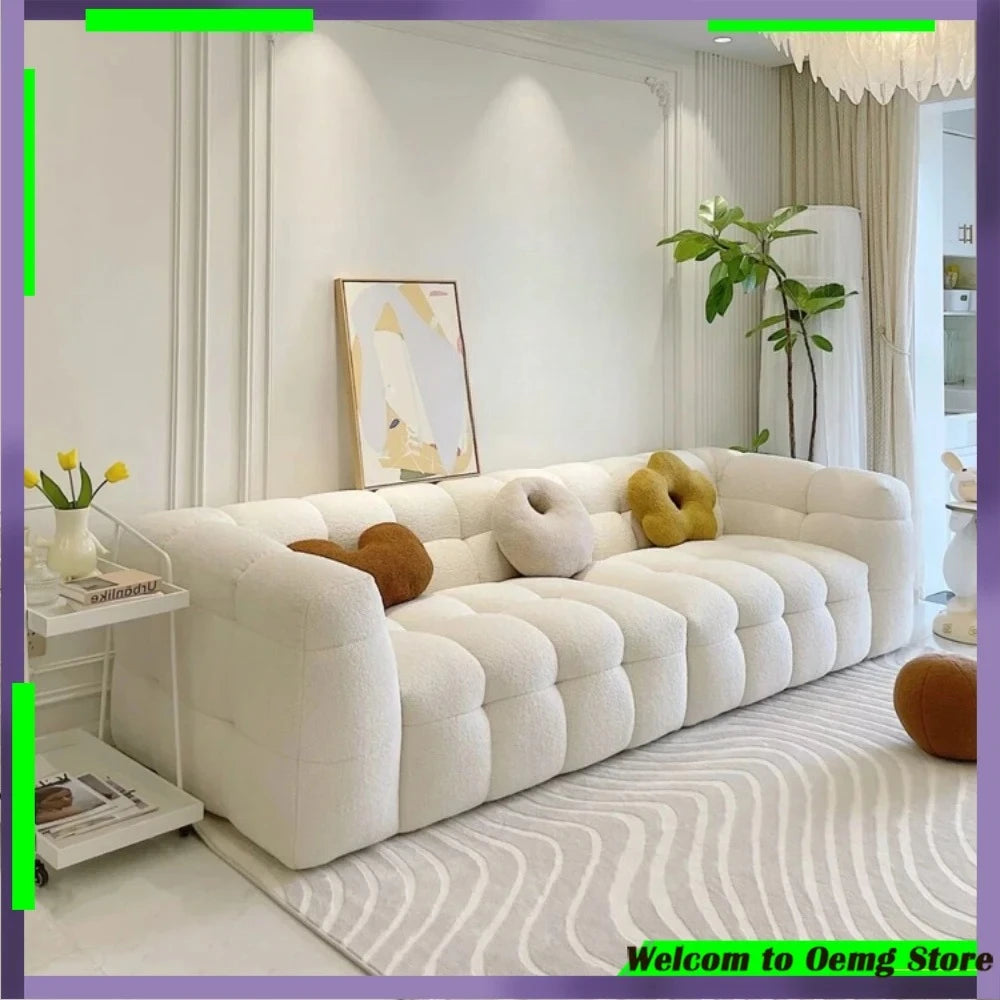 Nordic Style Modern Luxury Sofa Living Room Cozy Lounge Furniture Designer Lazy Divano Soggiorno Di Lusso Mueble Home...