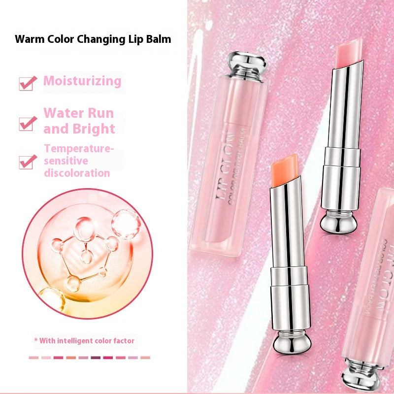 3pcs/1set of color changing lipstick, moisturizing, brand new color changing durable waterproof lipstick. Magical lipstick, colo