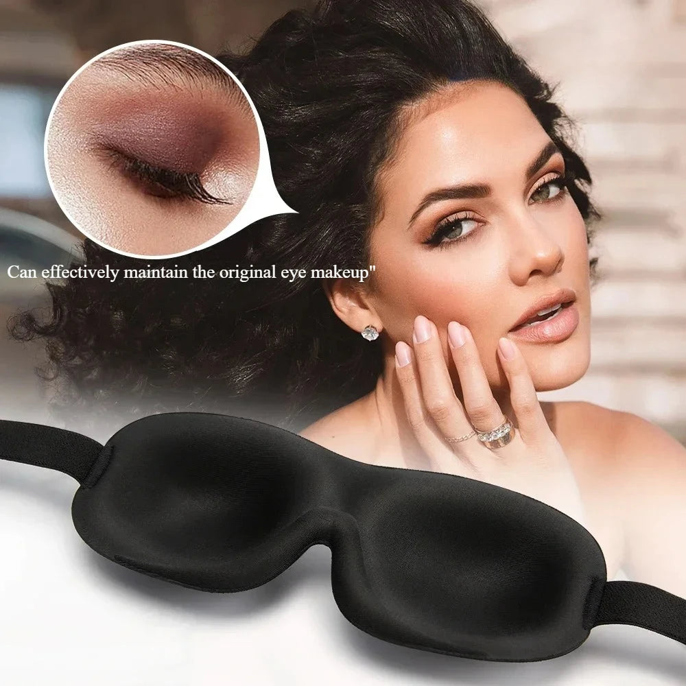 3D Sleep Mask Blindfold Sleeping Aid Soft Memory Foam Eye mask for Sleeping Travel Blockout Light Slaapmasker Eye Cover