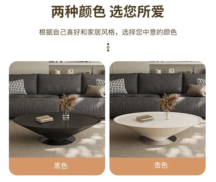Simple Minimalist Coffee Table Unique Aesthetic Service Writing Coffee Table Decoration Modern Mesa Auxiliar Home Furniture - Kimlud