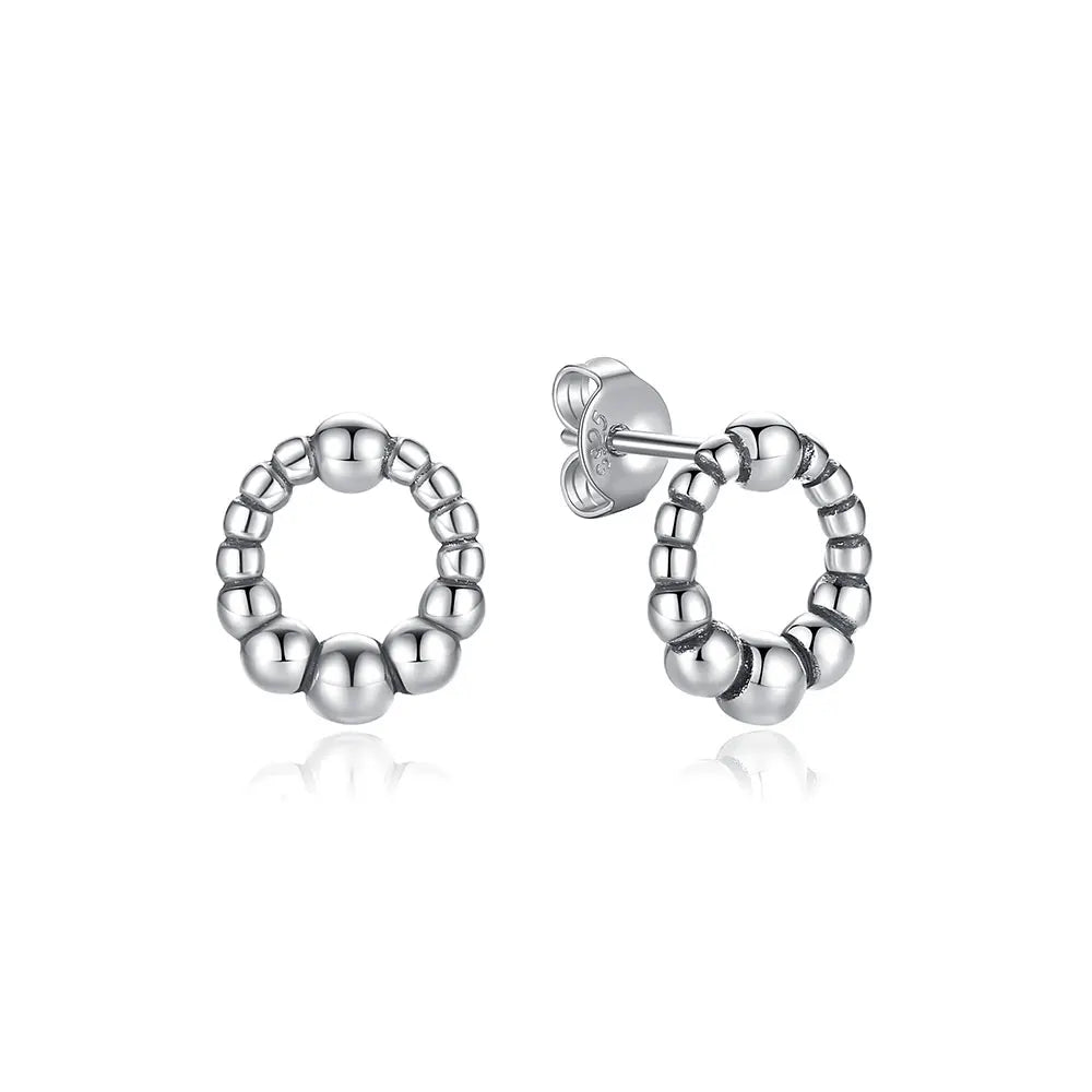Original 925 Sterling Silver Earrings 2026 Stud Hoop Crystal Earings For Women Rose Gold Crown Heart Infinity Bee Earing...
