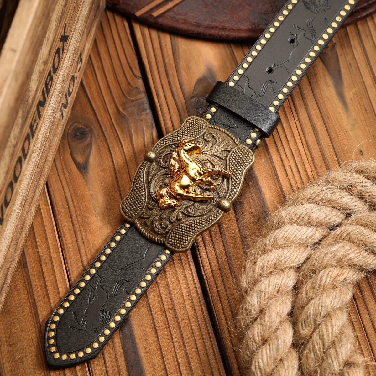 A casual, individual and retro belt, a clothing accessory PU brown belt, metal buckle, suitable for both men and women |...
