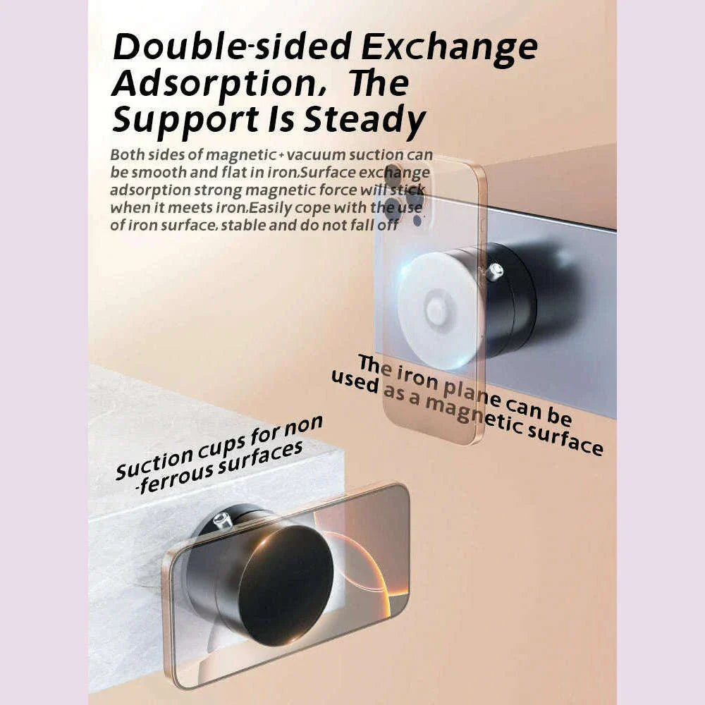 A2 vacuum suction cup mobile phone holder can be used in multiple scenarios and is the best gift for friends.