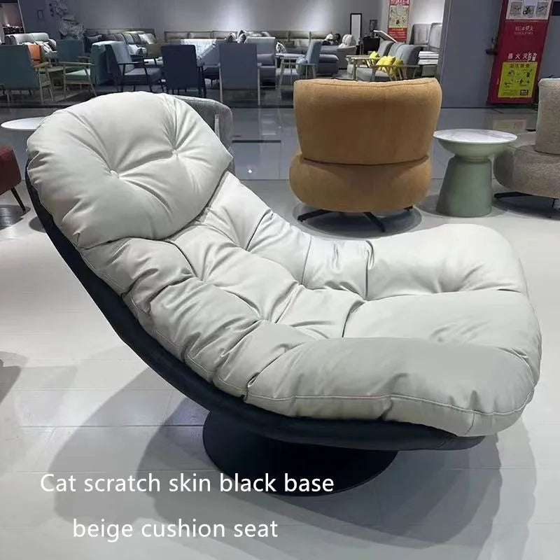Modern Luxury Lounge Chair for Living Room Study Balcony Single Seat Swivel Leisure Chair Reading Lazy Sofa for Room...