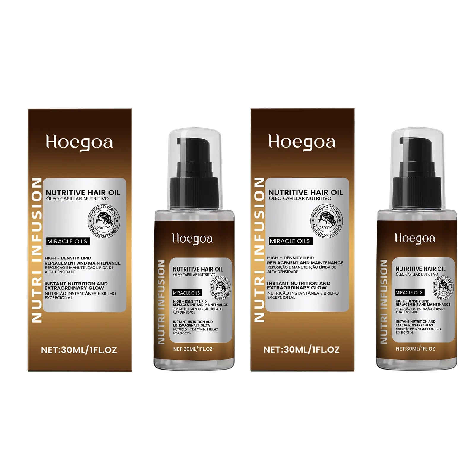Argan Oil Hair Serum With Rosemary Coconut Oil For Frizz Control Shine & Smooth Heat Protectant Treatment For Women Men...
