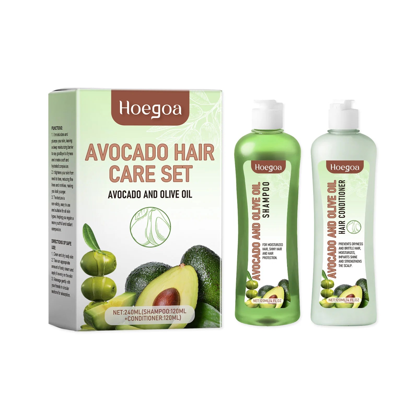 Hair Growth Shampoo Conditioner Set Repairing Strengthen Root Deep Nourish Anti Frizzy Dry Hair Oil Control Smoothing...