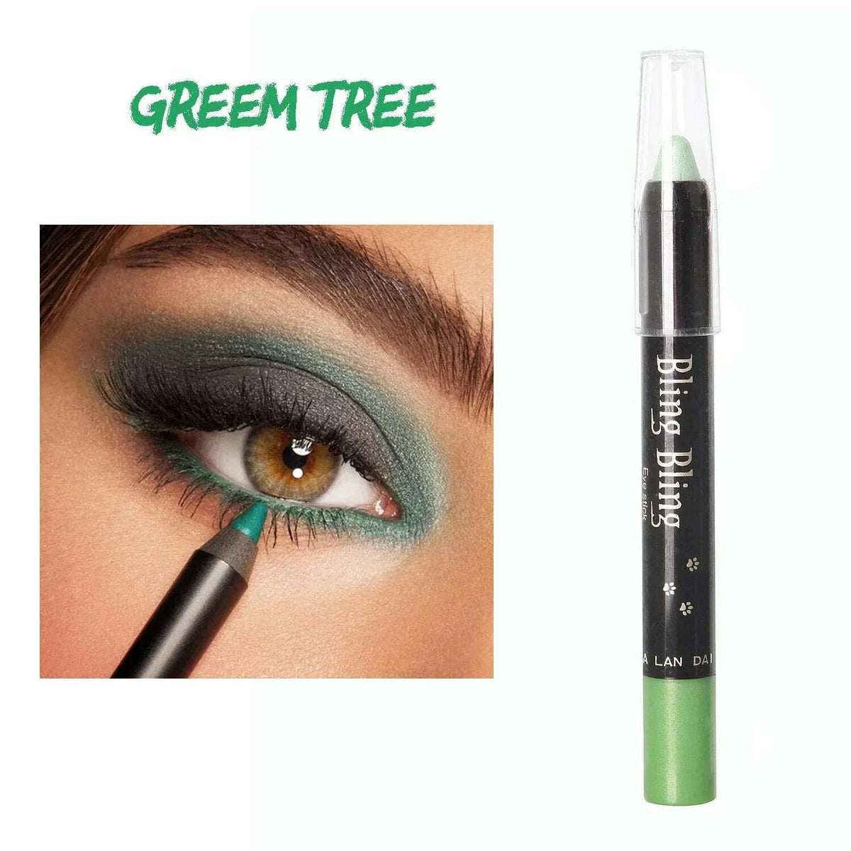 Pearlescent Glitter Eyeshadow Pen Eye Shadow Pencil Waterproof Matte Cream Nude Eye Makeup Pigment Silkworm Eyeliner Shadow Pen