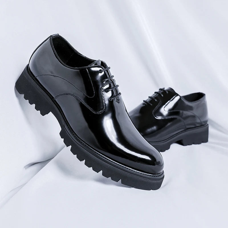 Leather Shoes For Man Genuine Leather Big Size Shoes High Quality Designer Formal Shoes Casual Shoes Fashion Business