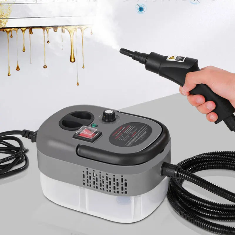 2500W High And Temperature Handheld Steam Cleaners Air Conditioner Kitchen Hood Car Steam Clean Machine Floor and More Cleaning - Kimlud
