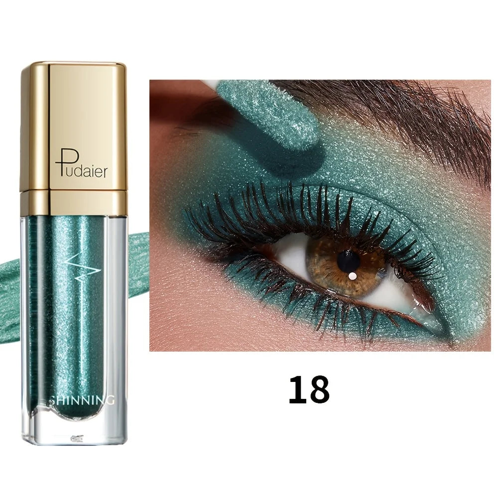 Opulent Diamond-Glow Pearlescent Eyeshadow That Lasts Long, Resists Smudging, And Is Simple to Apply.Ideal for Celebrations.