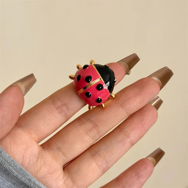 Colorful Enamel Oil Drip Doll Cute Russian Nesting Doll Green Frog Sweet Cool Stacking Ring for Women Girl Creative Jewelry