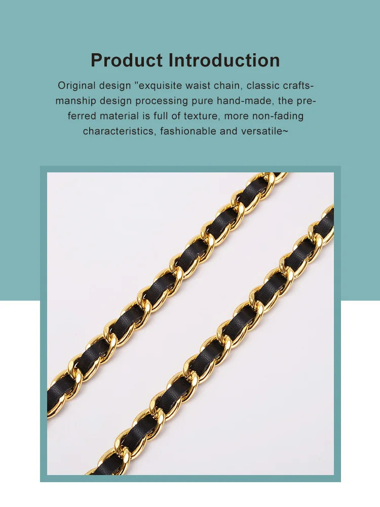 Metal Tassel Chain Waist Chain Belt For Women Temperament Retro Pendant Decoration Simple Durable Thin Belt | Kimlud Mid...