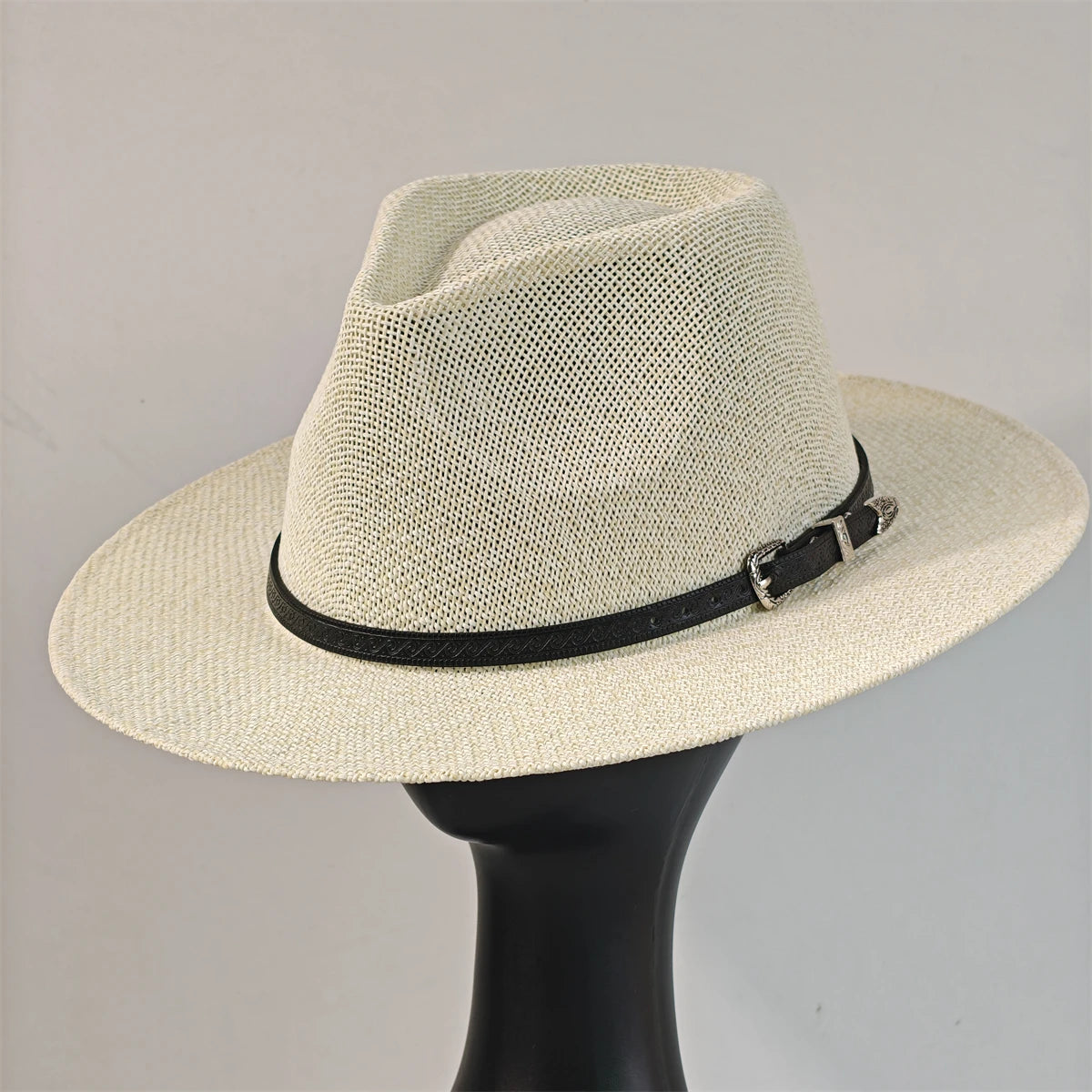 2026 New Hat Panama Straw Hat British Top Hat Men's and Women's Foldable Sun Shading Beach Hat Sun Protection hat
