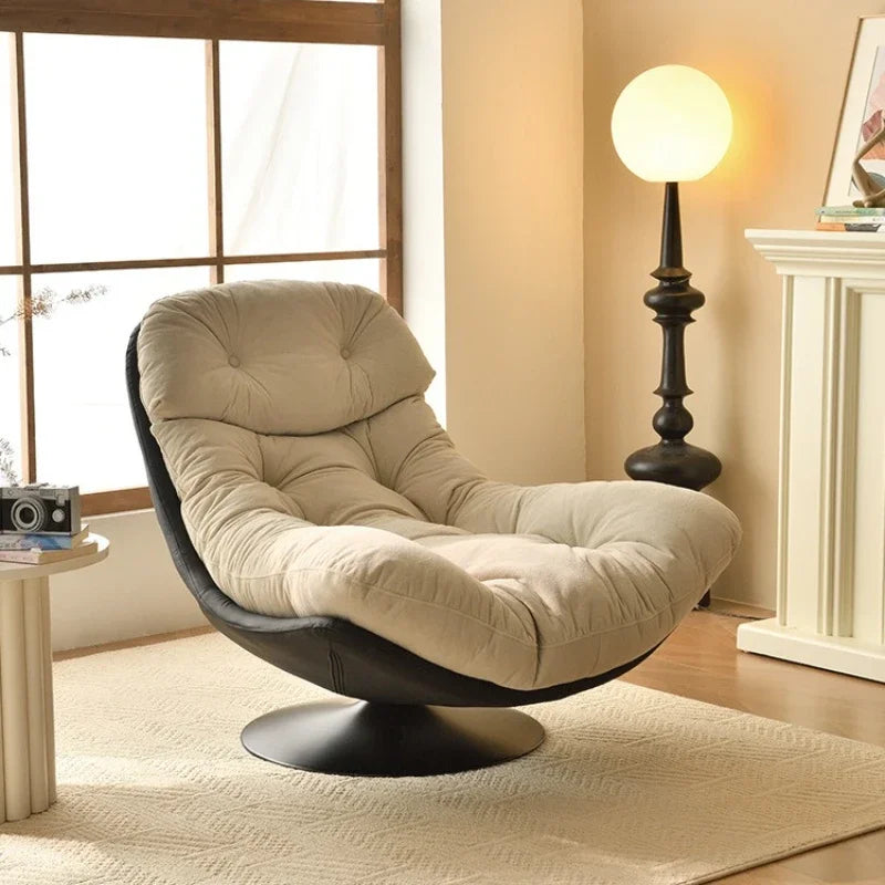 Modern Luxury Lounge Chair for Living Room Study Balcony Single Seat Swivel Leisure Chair Reading Lazy Sofa for Room...