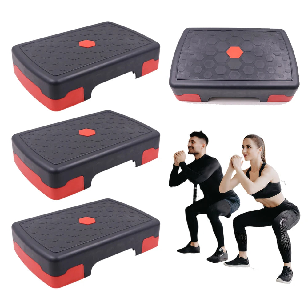 Fitness Pedal Stepper Cardio Pedal Exerciser Non-slip Stable Non-Slip Adjustable Aerobic Pedals Sturdy Fitness Aerobic Stepper