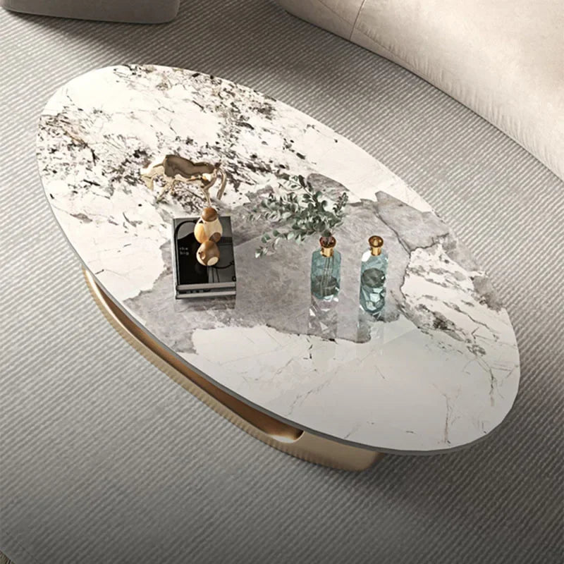 Nordic Living Room Coffee Tables Modern Design Decor Oval Coffee Tables Minimalist Mesa De Centro De Sala Home Furniture...