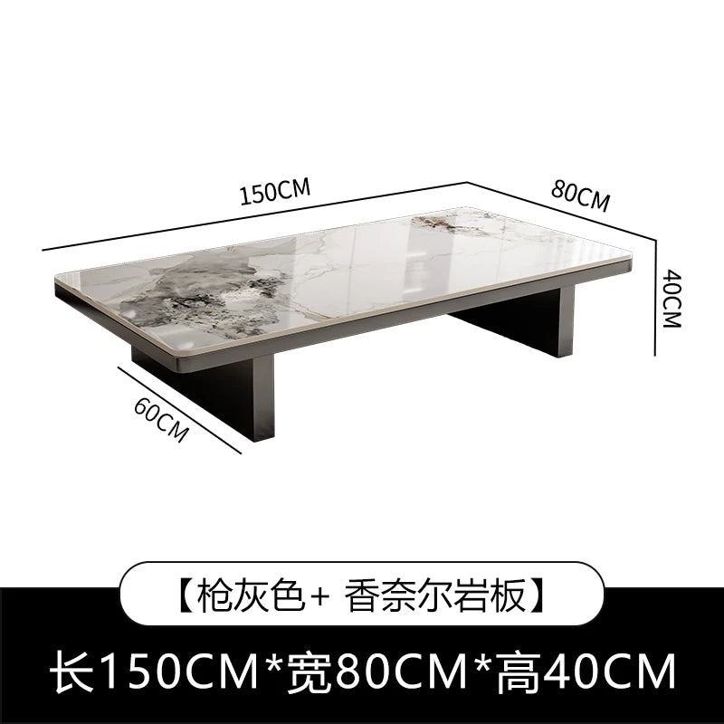 Decoration Bedroom Modern Minimalist Coffee Table Unique Italian Simple Side Table Writing Computer Mesa Auxiliar Home Furniture - Kimlud