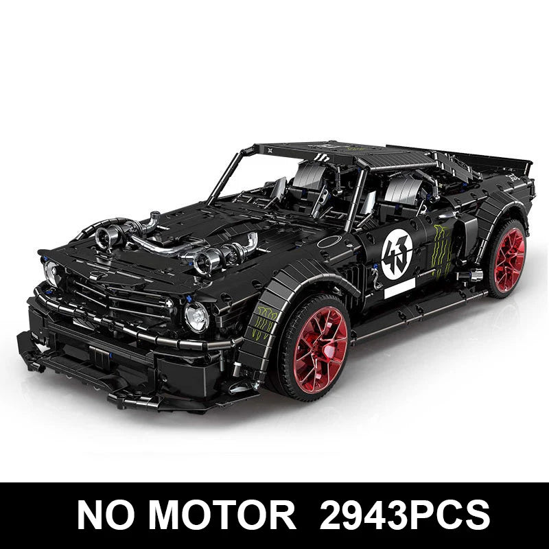 MOULD KING 13108 Technical APP RTR V2 Racing Car MOC-22970 FIT 20102 Building Block Bricks Assembly Toys Christmas Gift For Kids