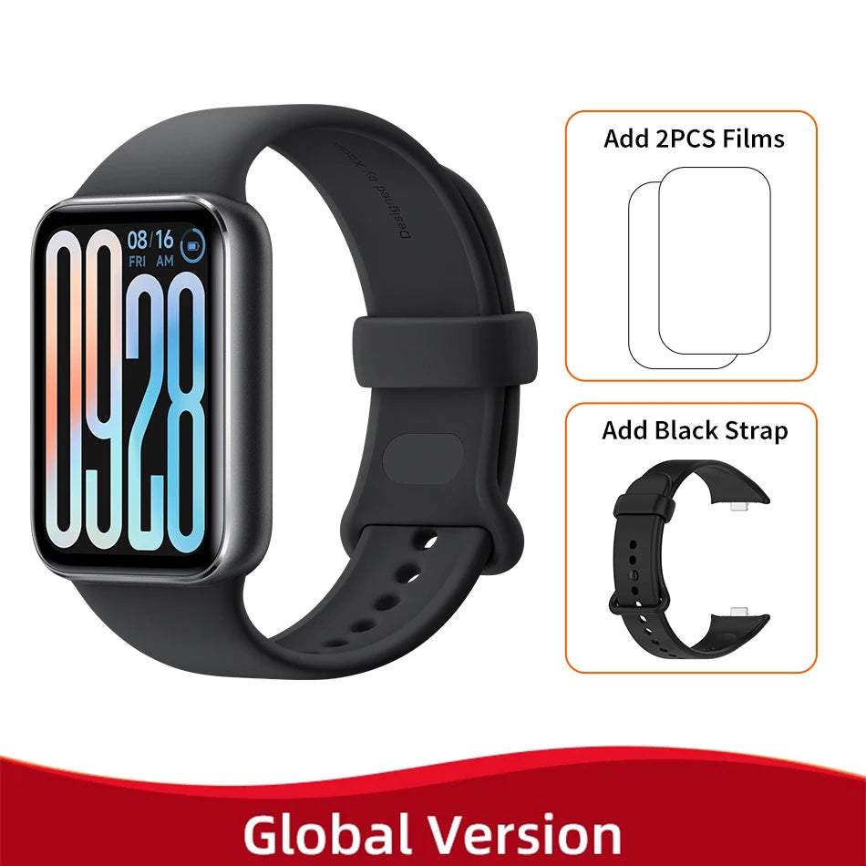 Global Version Xiaomi Smart Band 9 Pro 1.74'' AMOLED Display 21 Days Battery Life Miband Bracelet 150+ Sport Mode Health Monitor