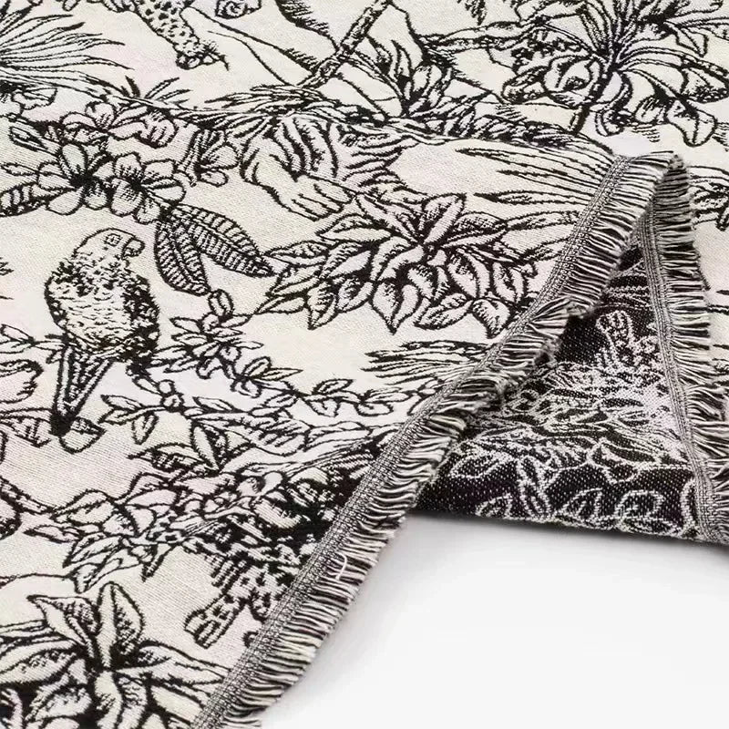 Color Woven Embroidered Fabric Zebra Patterned Bag Making Sofa Cover Decoration Material Shoe Material And More | Kimlud...