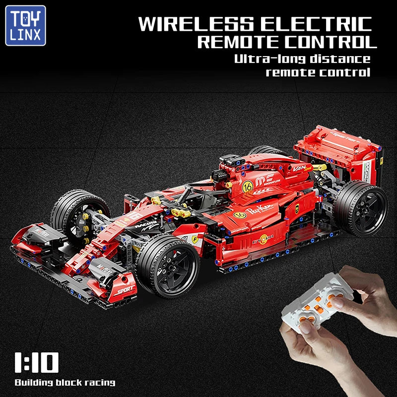 ToylinX RC Race Cars Building Sets MOC Remote Control Building Blocks Car Cool Collectible Model Car Kits Toys Christmas Gift