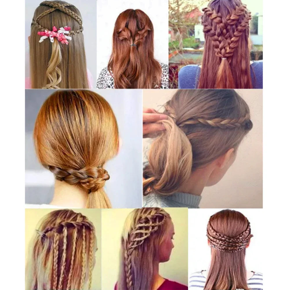 Automatic Hair Braider Electric Hair Braider Automatic Twist Braider Knitting Machine DIY Styler Hair Styling Tool