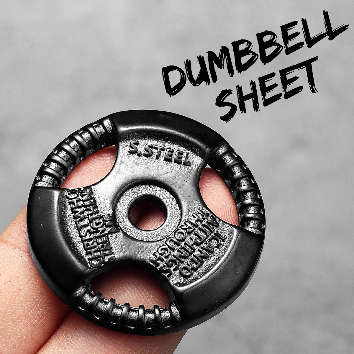 Dumbbell Pads Men Necklace With Pendant Fitness Gym Stainless Steel Jewelry Punk HipHop New In for Male Women Gifts Wholesale