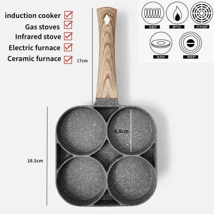 4-hole Omelet Pan VIP