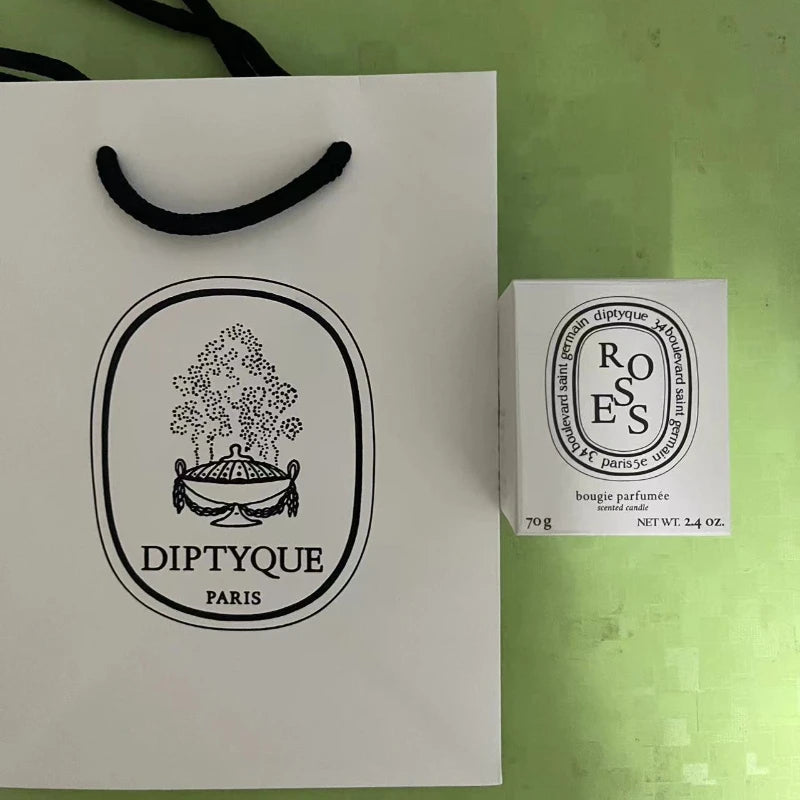 70g Classic Baies Aromatherapy Candle Natural Plant Essential Oil Mini Amber Scented Candle Home Fragrance Decor Christmas Gift