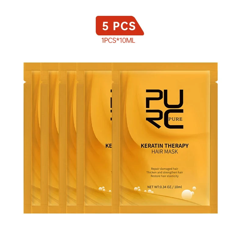 PURC 1000ml keratin straightening for hair Smoothing Treatment Curly Frizzy Hair Care Brazilian Keratin Products Professional