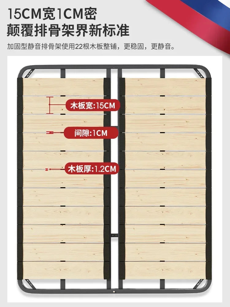 Premium High-quality New Arrival Technology Fabric Bed Small Unit, Master Bedroom, Large Bed, Light Luxury Nordic Fabric Bed