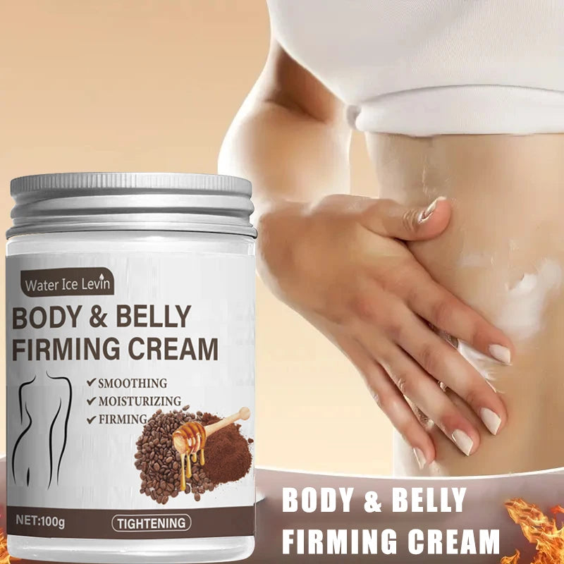 Caffeine Collagen Firming Cream - 100g Contains Caffeine and Coconut Oil, Rich in Vitamin E, Unscented, Tightens and...