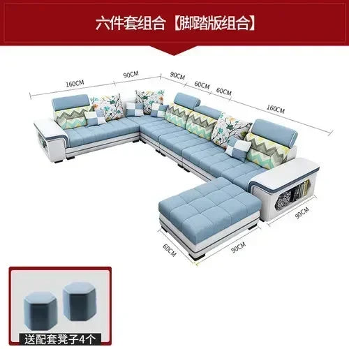 Modern Adults Velvet Sofas Nordic Style Foam Sponge Living Room Sofa Canape Chaise Organizer Divani Soggiorno Home...
