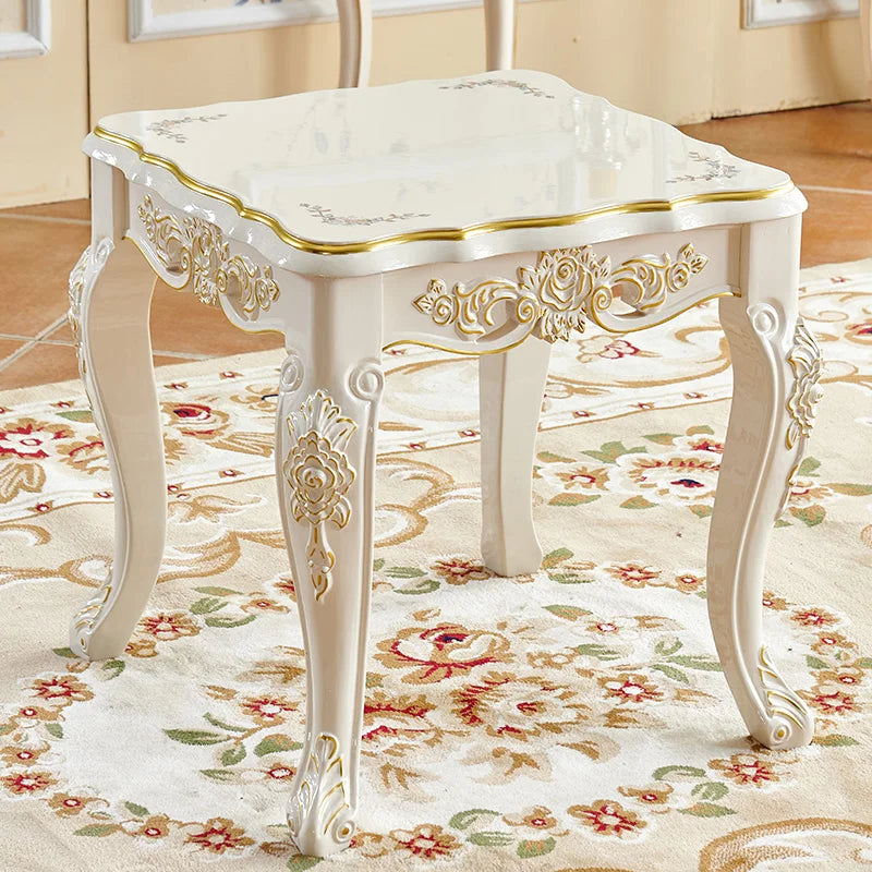European Solid Wood Dining Chair Princess Lazy Throne Luxury Lounge Chair Fashion Butterfly Ergonomic Muebles Entrance Furniture - Kimlud