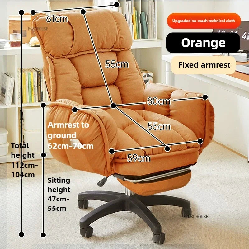Creative Swivel Lift Office Chairs Modern Comfortable Backrest Computer Chairs Student Study Gaming Chair for Office Furniture L - Kimlud
