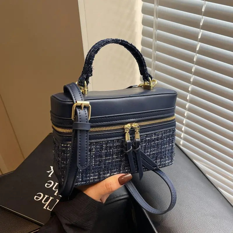 New Spring Summer Fashionable Handbag – Lightweight Portable Square Box Crossbody Bag for Stylish Daily Use | Kimlud Mid...