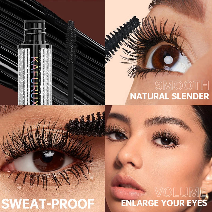1PC 5D Black Lengthening Mascara Eyelashes Extension Eye Lashes Brush Beauty Korean Makeup Long-wearing Cosmetic Gift...