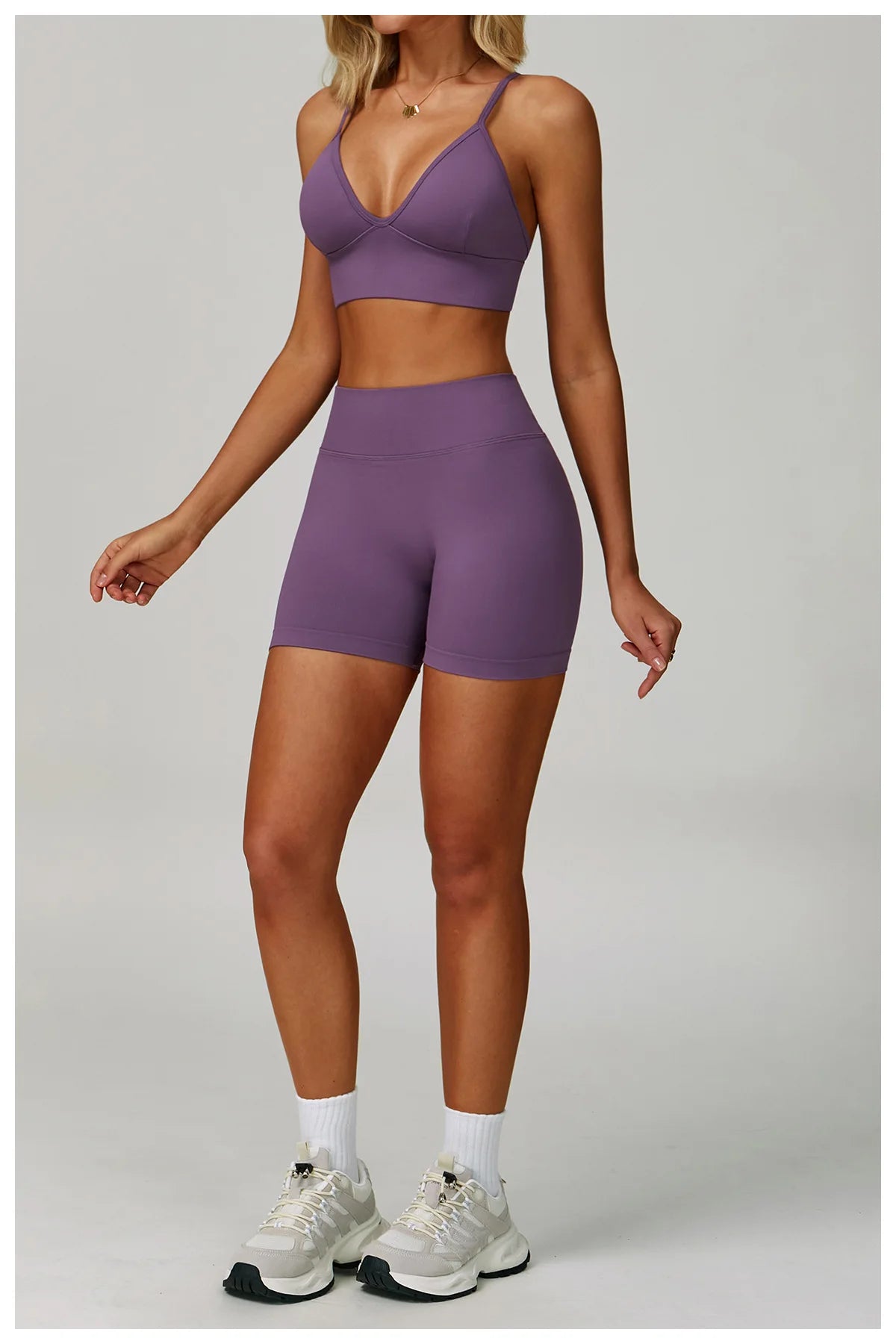 2/3PCS Seamless Sport Yoga Set Women's Breathable High Waist Fitness Sportwear Women Sports underwear Set Gym Workout Clothes - Kimlud