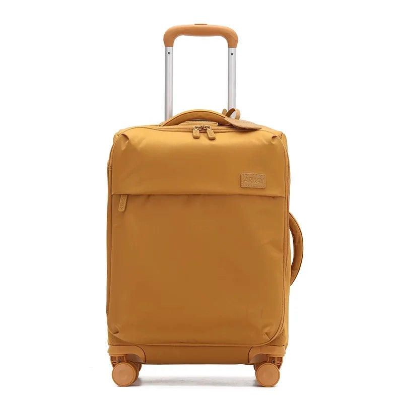 Waterproof Oxford cloth ultra light luggage box with swivel wheels 20/24/26 inches, high aesthetic zipper travel case - Kimlud