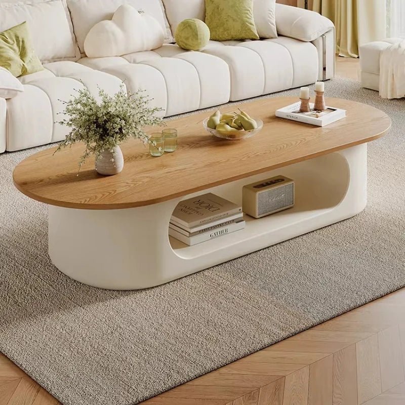 Small Living Room Coffee Table Decoration Modern Aesthetic Minimalist Coffee Table Writing Service Mesas Bajas Home...