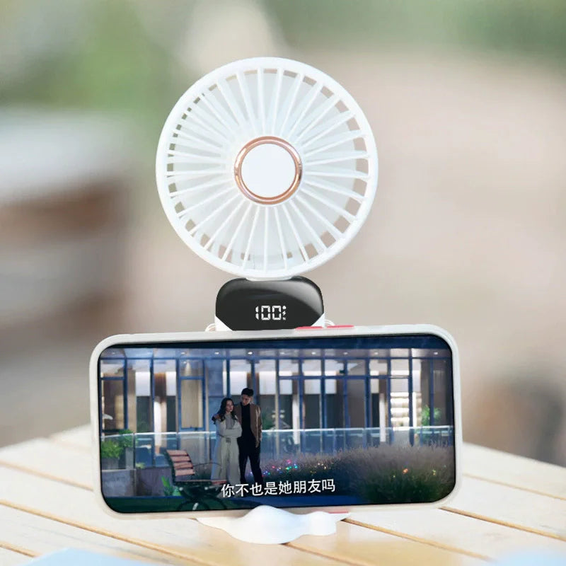 New Electric Fan Portable Air Conditioner Mini Cooler Rechargeable Neck Fans for Home Free Shipping Hand Usb Conditioning Blades