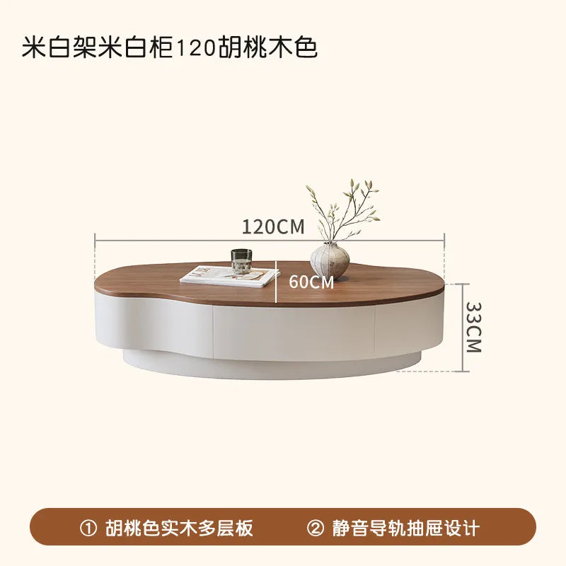 Designer Living Room Coffee Table Aesthetic Italian Writing Modern Coffee Table Decoration Unique Mesa Auxiliar Home...