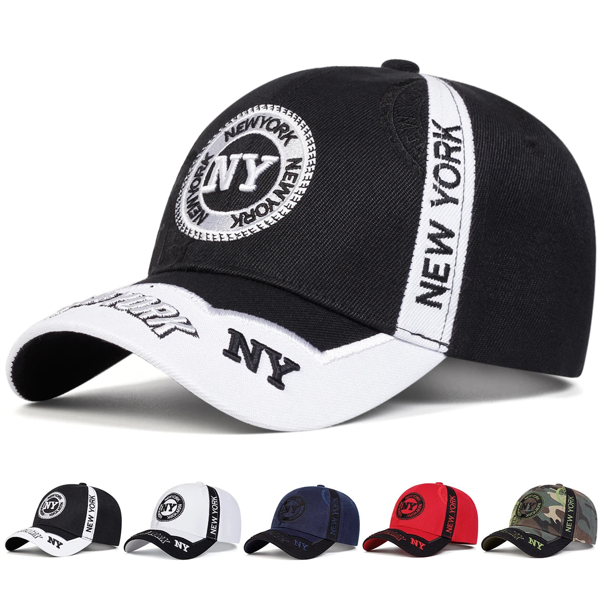 Unisex Letter Embroidery Baseball Caps Spring and Autumn Outdoor Adjustable Casual Hats Sunscreen Hat | Kimlud Outdoor...