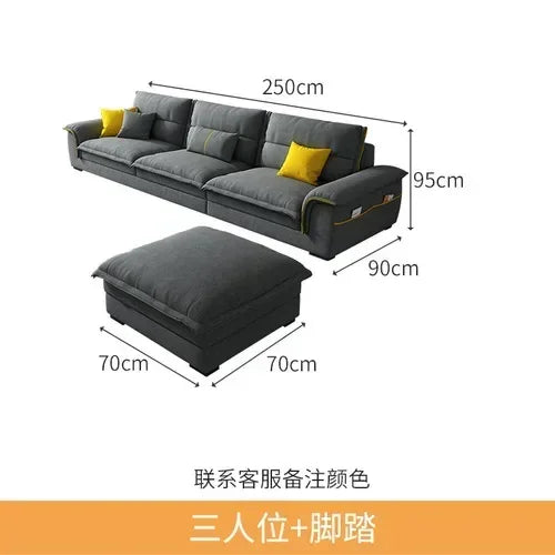 Storage Modern Unique Sofa Europe Cushion Foam Daybed Large Sofa Reading Juego De Muebles Para Sala Home Furniture - Kimlud