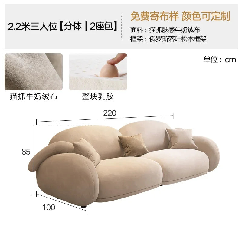 Love Seat Floor Living Room Sofa Lounge Handbags Hallway Cheap Living Room Sofas Balcony Koltuk Takımı Postmodern Furniture Home - Kimlud