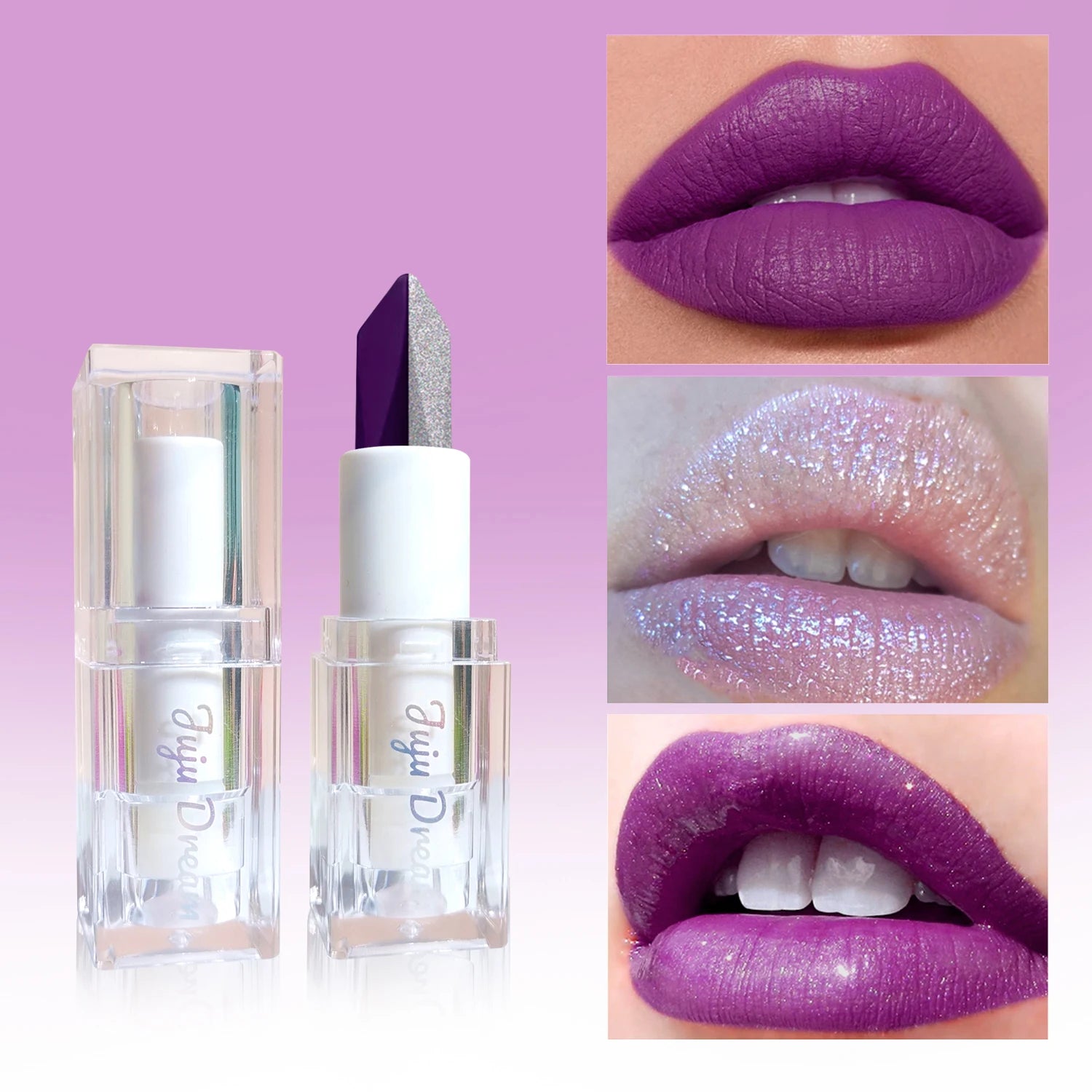 JUJU DREAM Magic Lipstick Temperature Color Changing Lip Stain Gloss Moisturizing And Long Lasting Waterproof Lip Balm